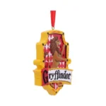 HARRY POTTER GRYFFINDOR CREST HANGING ORNAMENT - immagine 6