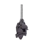 HARRY POTTER HUFFLEPUFF CREST SILVER HANGING ORNAMENT - immagine 7