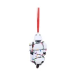 STORMTROOPER IN FAIRY LIGHTS DECORATIVE HANGING ORNAMENT - immagine 8
