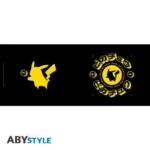 POKEMON PIKACHU BLACK ICON MUG - immagine 8