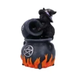 BREW BLACK CAT BACKFLOW INCENSE BURNER - immagine 5