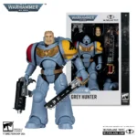 WARHAMMER 40000 7INCH  WV12  SPACE WOLVES GREY  HUNTER ACTION FIGURE - immagine 2