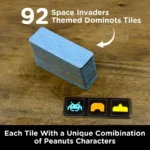 SPACE INVADERS DOMINOTS TILE GAME - immagine 2