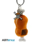 ONE PIECE MEAT ON A BON PLUSH KEYCHAIN - immagine 4