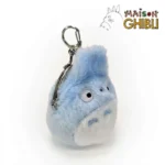 MY NEIGHBOR TOTORO MEDIUM BLUE TOTORO FUNWARI MINI COIN PURSE - immagine 4