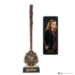 HARRY POTTER HERMIONE WAND PEN IN STAND - immagine 5