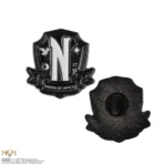 WEDNESDAY NEVERMORE ACADEMY PIN SET (2) - immagine 5