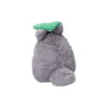 MY NEIGHBOR TOTORO NAKAYOSHI GREY PLUSH WITH LEAF - immagine 6