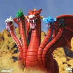 D&D ULTIMATES! VINYL TIAMAT FIGURE - immagine 4