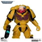 WARHAMMER 40000 INTERCESSOR SERGEANT IMPERIAL FIST GOLD LABEL ACTION FIGURE - immagine 4