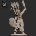 54 mm ATOTOZTLI THE AZTEC WARRIOR - immagine 2