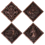 RESIDENT EVIL VIII REP.HOUSE CREST SET