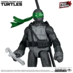 TEENAGE MUTANT NINJA TURTLES 5inch RAPHAEL FIGURE WITH COMIC (B,W&G VARIANT) - immagine 5