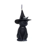 PURRAH BLACK WITCH CAT HANGING ORNAMENT - immagine 7