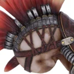 STEAMPUNK FLAME HAWK SKULL - immagine 6