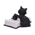 BLACK CAT - MISCHIEVOUS FELINE ORNAMENT - immagine 7