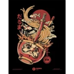 ILUSTRATA DARUMAS RAMEN COLLECTOR PRINT - immagine 4