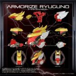 Magic Bullet Chronicles Ryukendo Action Figure Toyrise Afr-02 Ryuguno 16 cm - immagine 3