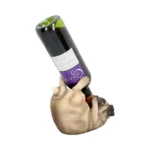 GUZZLERS PUG DOG WINE BOTTLE HOLDER - immagine 7