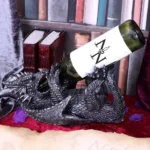 GUZZLERS METAL DRAGON WINE BOTTLE HOLDER - immagine 5