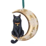 CAT MOON HANGING ORNAMENT - immagine 5