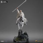 LORD OF THE RING GANDALF THE WHITE ON SHADOWFAX CCXP EXCLUSIVE 1/10  STATUE - immagine 2