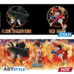 ONE PIECE LUFFY & SABO HEAT CHANGE MUG - immagine 5