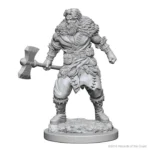 D&D NOLZUR'S MARVELOUS MINIATURES - HUMAN MALE BARBARIAN