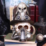 STEAMPUNK BREATHE VENETIAN MASK SKULL - immagine 5