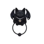 VAMPUSS BLACK BAT CAT DOOR KNOCKER - immagine 5