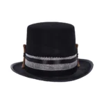 STEAMPUNK VOODOO PRIEST'S SKULL AND BONE TOP HAT - immagine 7
