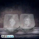 THE LEGEND OF ZELDA ZELDA & LINK GLASS SET 2X - immagine 2