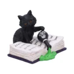 BLACK CAT - MISCHIEVOUS FELINE ORNAMENT - immagine 5