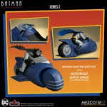 5 POINTS BATMAN THE ANIMATED SSERIES 2 BATMAN & BATCYCLE FIG - immagine 5