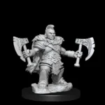 D&D FRAMEWORKS-DWARF BARBARIAN FEMALE
