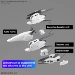 30MM OP PARTS SET 9 LARGE BOOST UN 1/144 - immagine 5