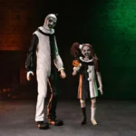 TERRIFIER 2 ART THE CLOWN & LITTLE PALE GIRL ULTIMATE AF 2-PACK - immagine 3