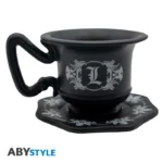 DEATH NOTE  L'S CUP MUG 3D WITH SAUCER - immagine 5
