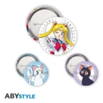 SAILOR MOON LUNA ARTEMIS & SAILOR MOON PIN - immagine 3