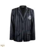 WEDNESDAY NEVERMORE ACADEMY BLACK BLAZER (L SIZE)