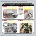 CUSTOMIZE MATERIAL DECORATION PARTS 1 GRAY - immagine 3