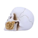 SKULL GOTHIC FLORAL FATE GOLDEN ROSE - immagine 7