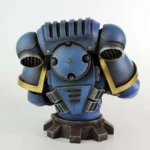 WARHAMMER 40K ULTRA MARINE PRIMARIS BUST - immagine 6