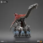 JURASSIC WORLD DOMINION PYRORAPTOR 1/10 STATUE - immagine 7