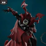 SPAWN BLACK WHITE & RED ALL OVER SPAWN BY GREG CAPULLO RESIN STATUE - immagine 4