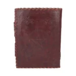 LEATHER DIARY EMBOSSED PENTA & TWO LOCK - immagine 7