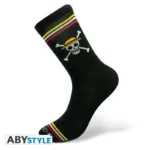ONE PIECE SKULL SOCKS BLACK - immagine 8