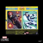 MARVEL LEGENDS AVENGERS BLACK WIDOW AND QUICKSILVER ACTION FIGURES - immagine 4