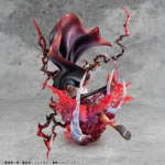 ONE PIECE P.O.P SA-MAXIMUM LEADER OF RED HAIR PIRATES RED-HAIRED SHANKS KAMUSARI STATUE - immagine 3