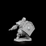 D&D FRAMEWORKS-DWARF FIGHTER MALE - immagine 2